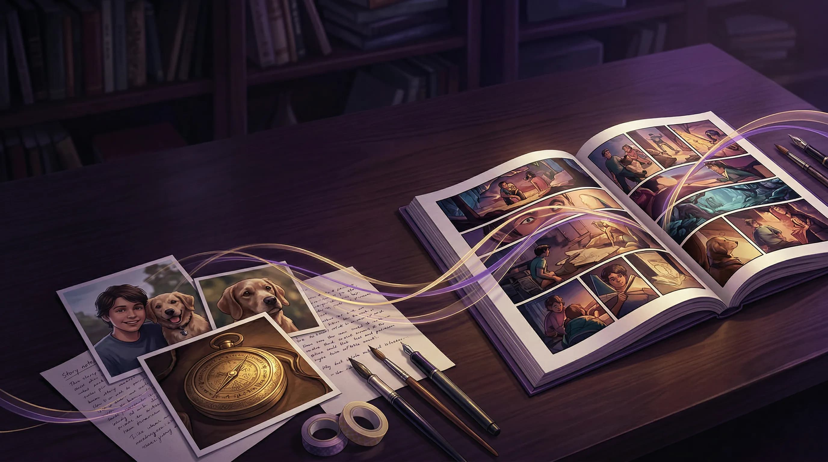 PanelWeaver editorial hero artwork